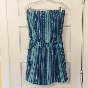 Aqua dress